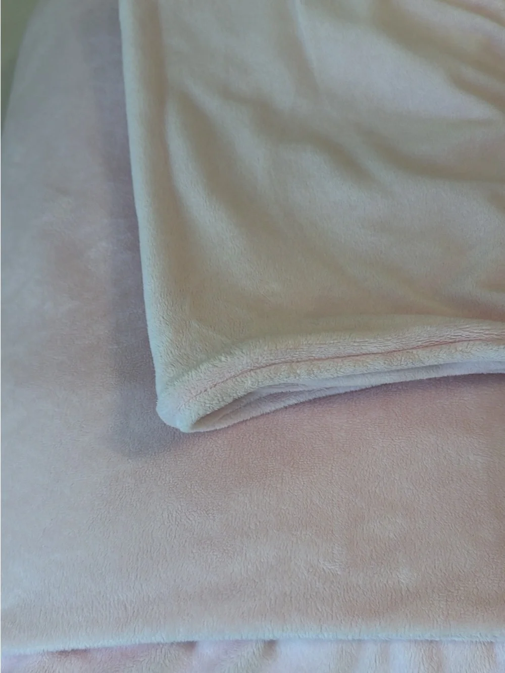 Pottery Barn Kids Pink Chamois Duvet Cover and Sham